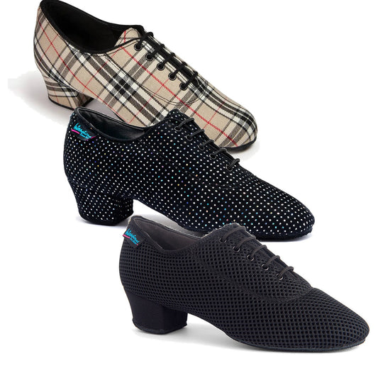 IDS Heather split-sole practice shoes in Beige Check, Black Silver Hologram and AirMesh — 13 colourways available