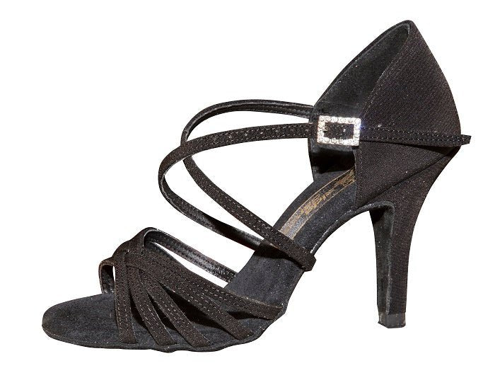 Aida Dance Karina 070 E - Women's Latin Dance Shoes, Natural Suede Insole, Fully Customizable, Professional Dance Shoes