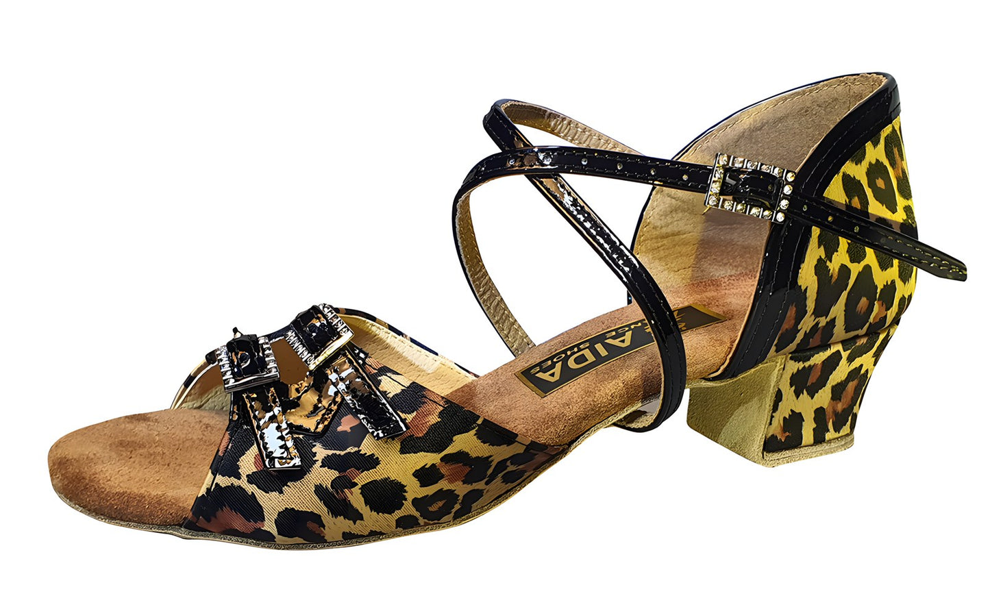 AIDA 025G – Girls' Latin Dance Shoes — leopard.jpg