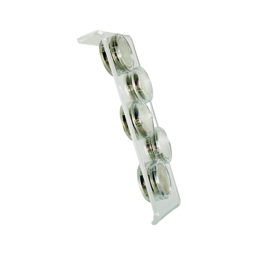 Magnetic clips for start number