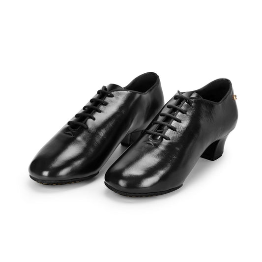 MS200 Men’s Shine Leather Latin Dance Shoes – Lightweight, Breathable, Split Sole - Best selling - CANDY Dance Shoes - Wedance