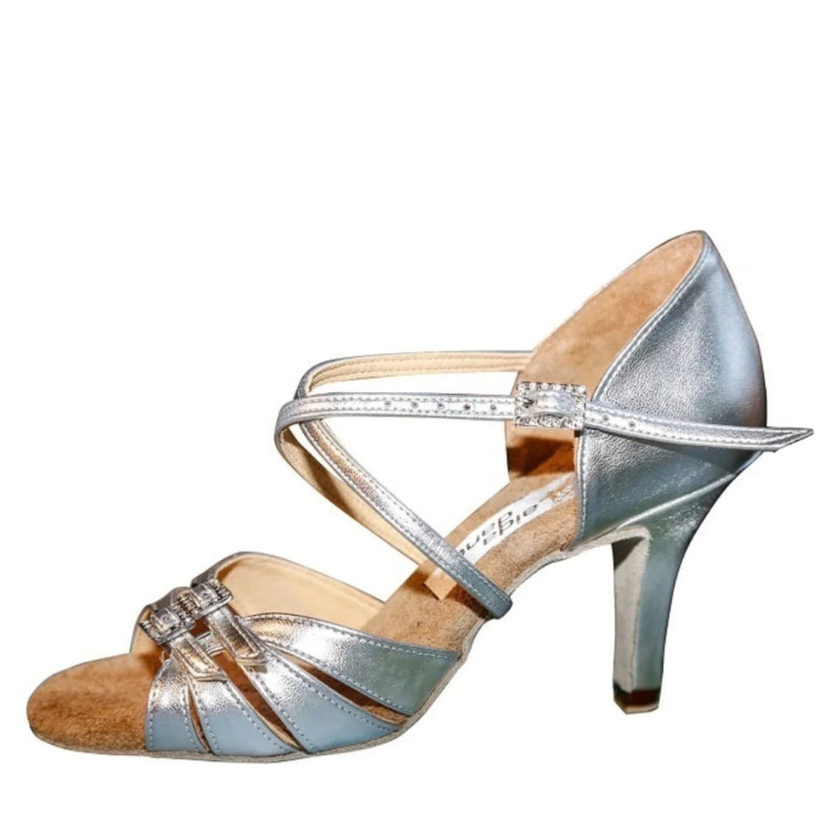 Aida Dance Nikolishina 071 E - Women's Latin Dance Shoes, Natural Suede Insole, Fully Customizable, Professional Dance Shoes