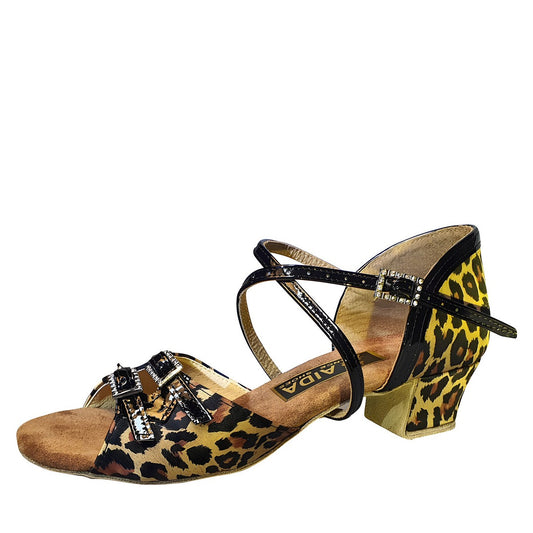 AIDA 025G – Girls' Latin Dance Shoes — leopard.jpg