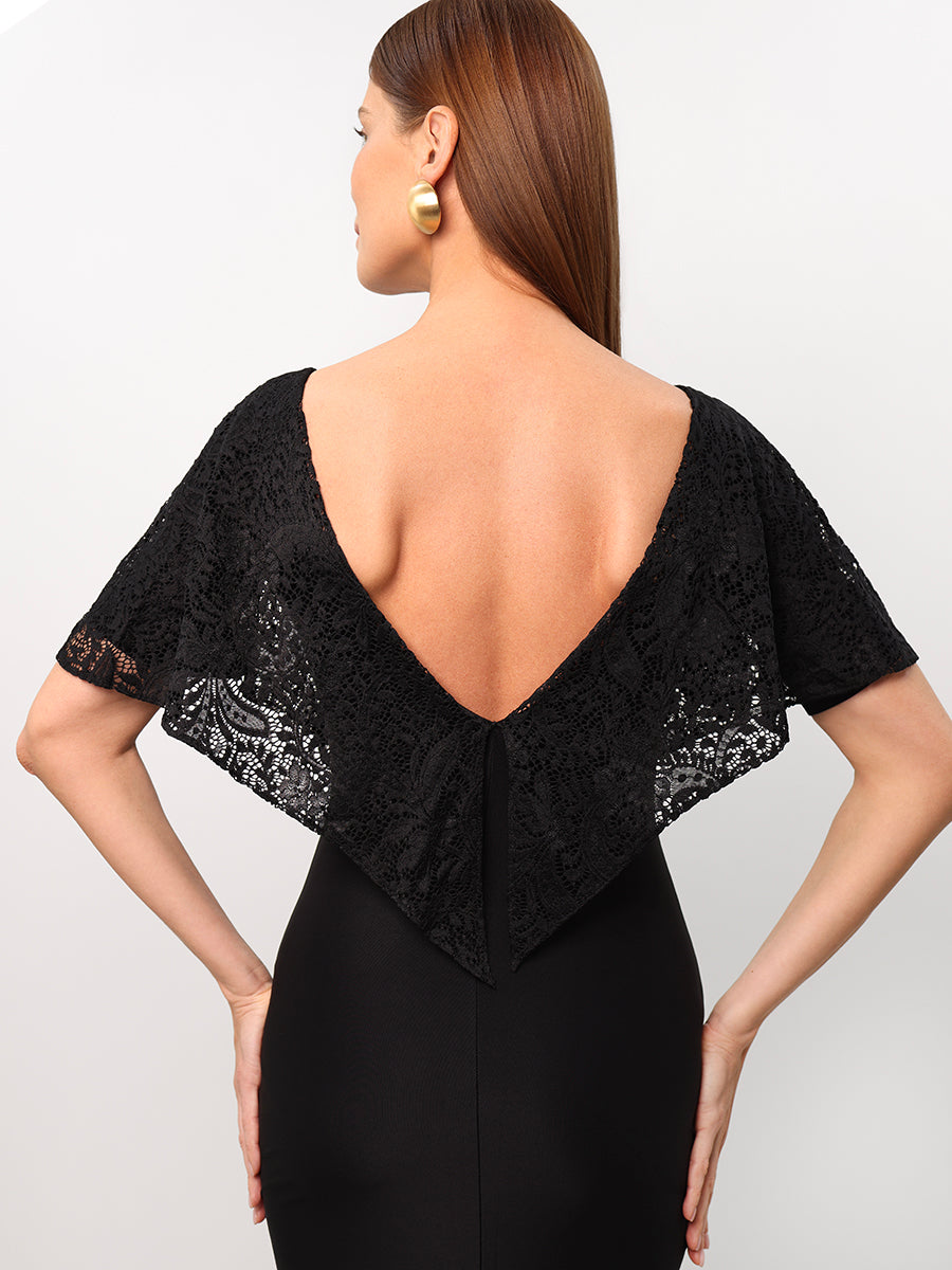 Pelerina Black Tango Dress