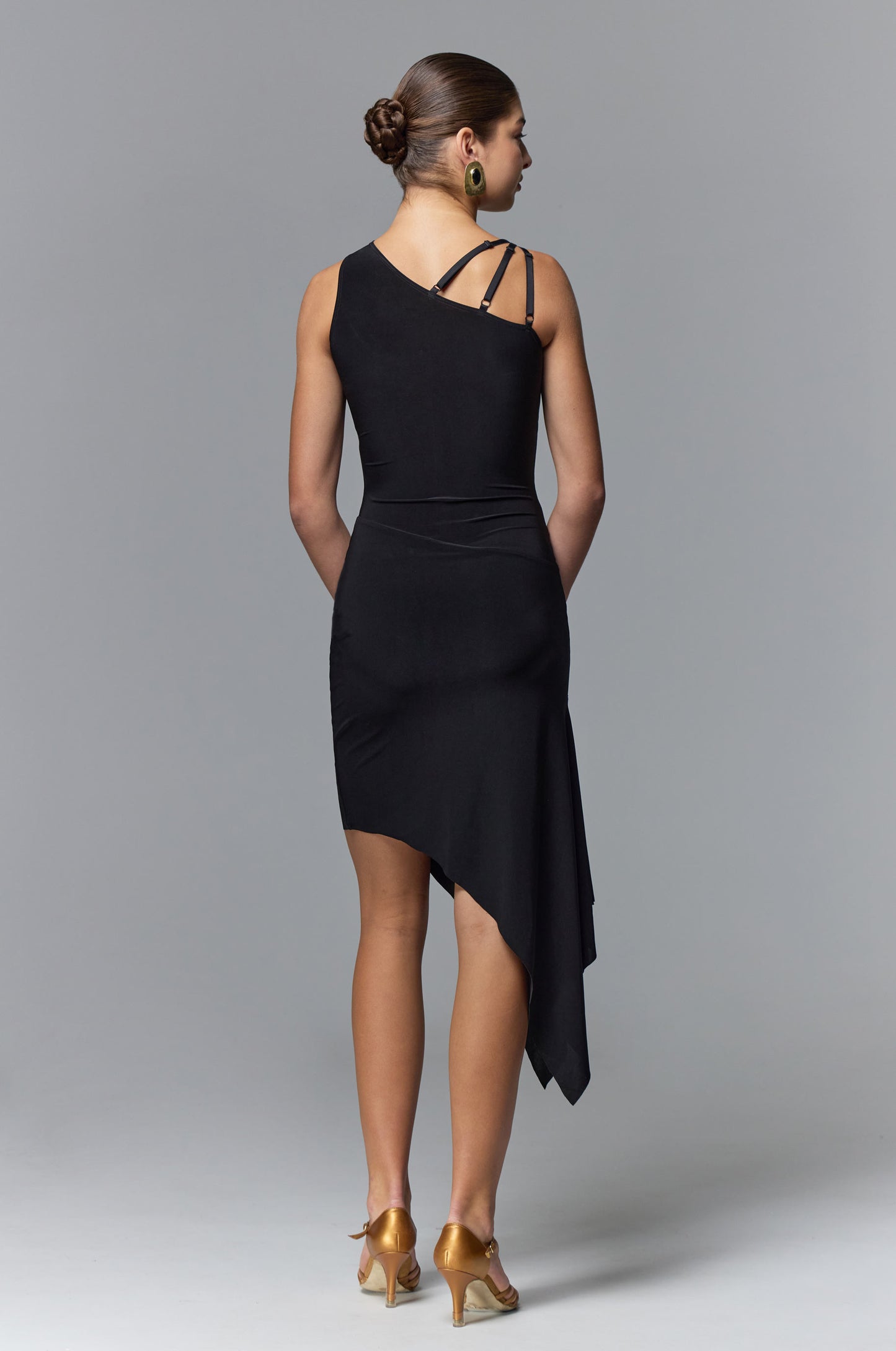 Wild Black Latin Practice Dress