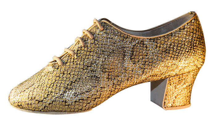 AIDA 121D – Women's Latin Practice Dance Shoes — Python Gold