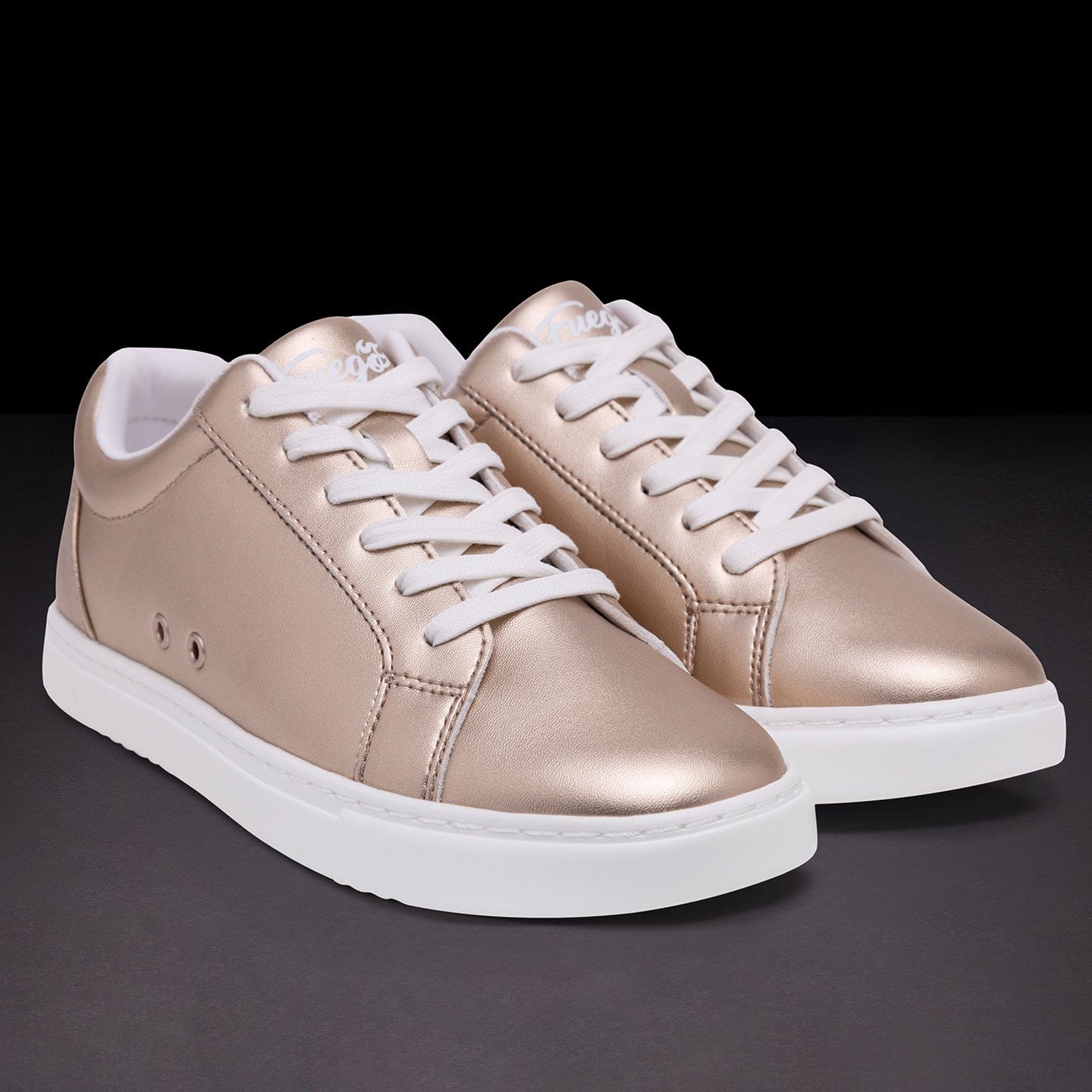 Fuego Rose Gold Low-Top Dance Sneakers