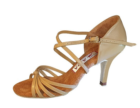AIDA Cheyenne 081E – Women's Latin Dance Shoes, Closed Vamp