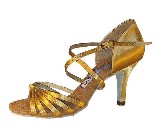 AIDA Cheyenne 081E – Women's Latin Dance Shoes, Closed Vamp