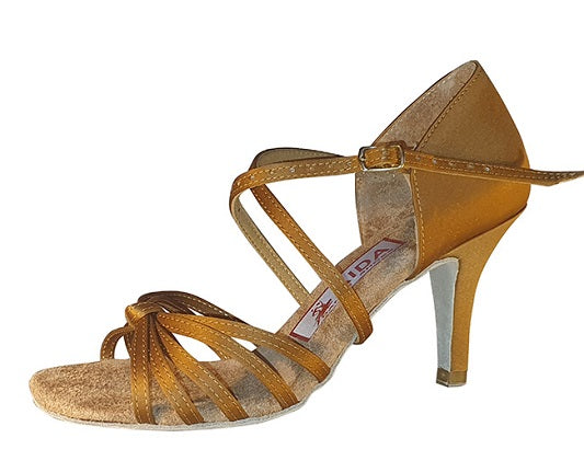AIDA Cheyenne 081E – Women's Latin Dance Shoes, Closed Vamp
