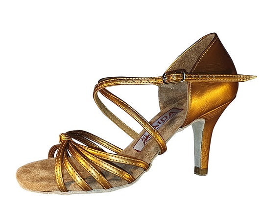 AIDA Cheyenne 081E – Women's Latin Dance Shoes, Closed Vamp