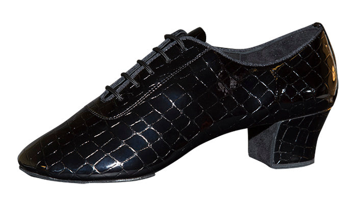 AIDA Tornsberg 131T – Men's Latin Dance Shoes, Leather & Crepe Satin