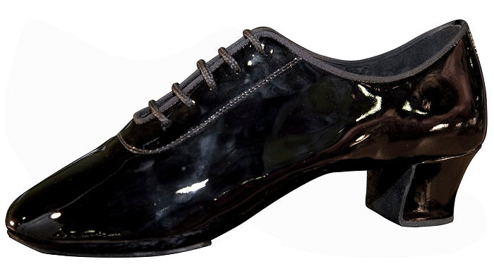 AIDA Tornsberg 131T – Men's Latin Dance Shoes, Leather & Crepe Satin