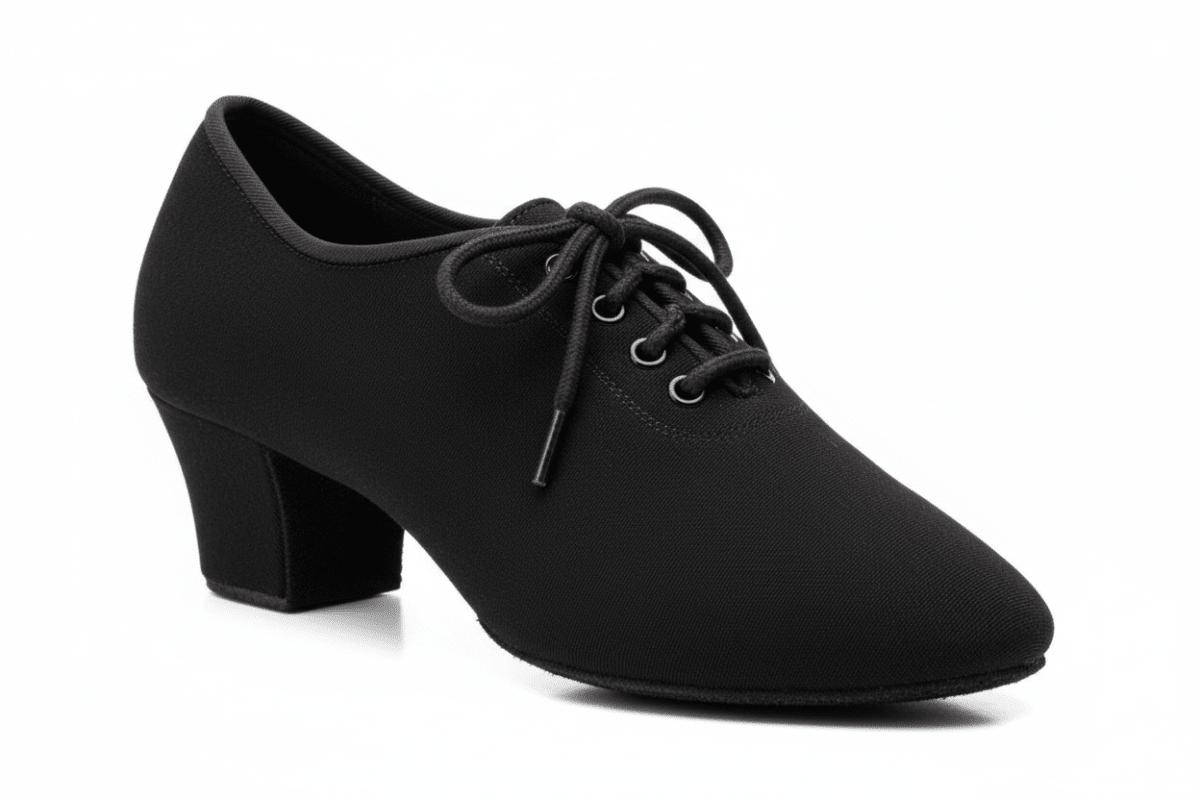 T1 - B Women Oxford Cloth Dance Shoes – 45mm Heel, Split Sole - Latin & Ballroom Practice - Best Seller - Wedance - Wedance
