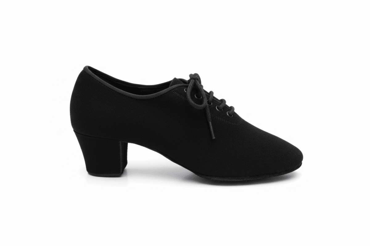 T1 - B Women Oxford Cloth Dance Shoes – 45mm Heel, Split Sole - Latin & Ballroom Practice - Best Seller - Wedance - Wedance