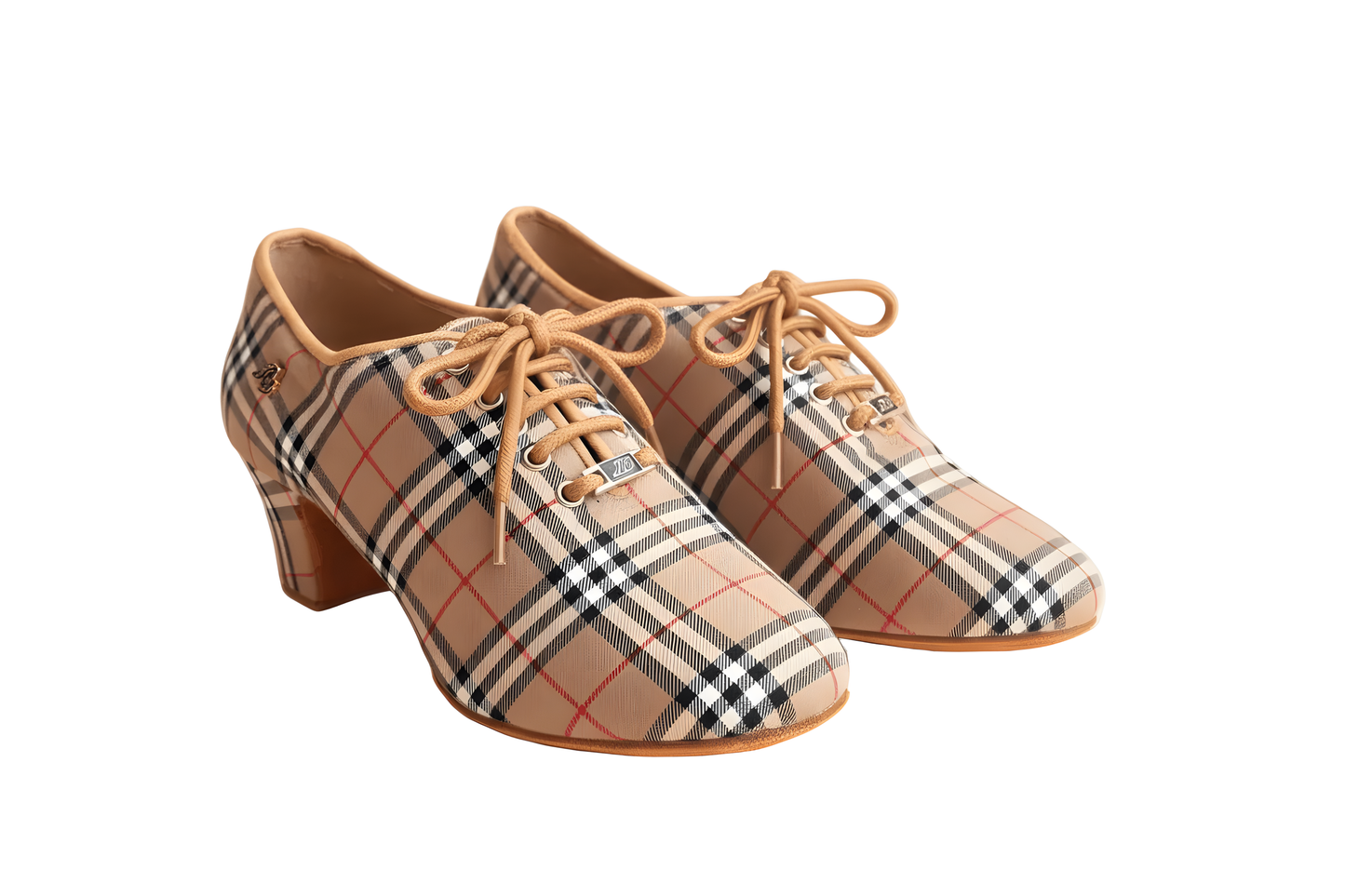 Split Sole Burberry Dance Shoes upscaled