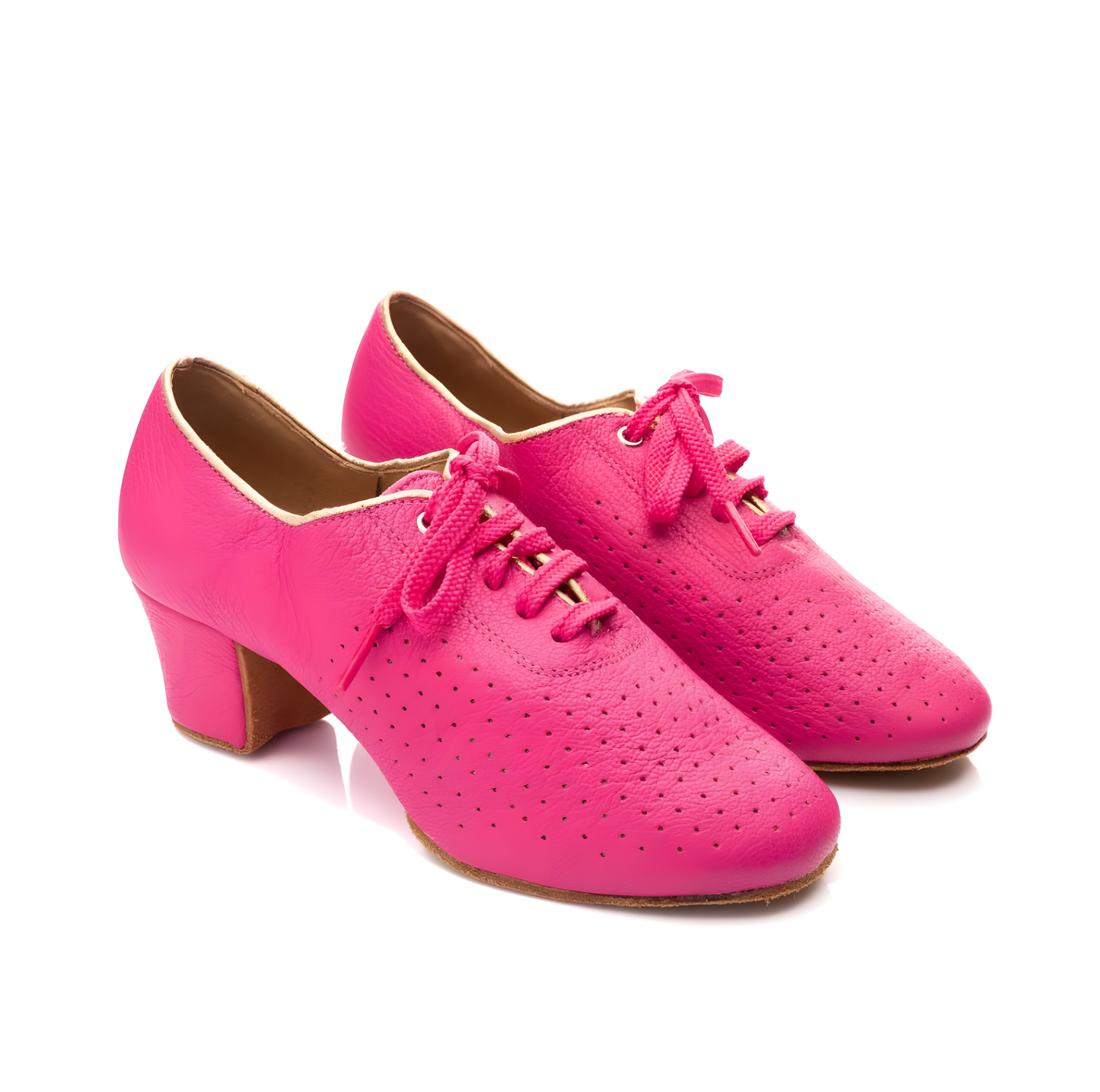 T1 - PINK LUX LEATHER, Split sole upscaled