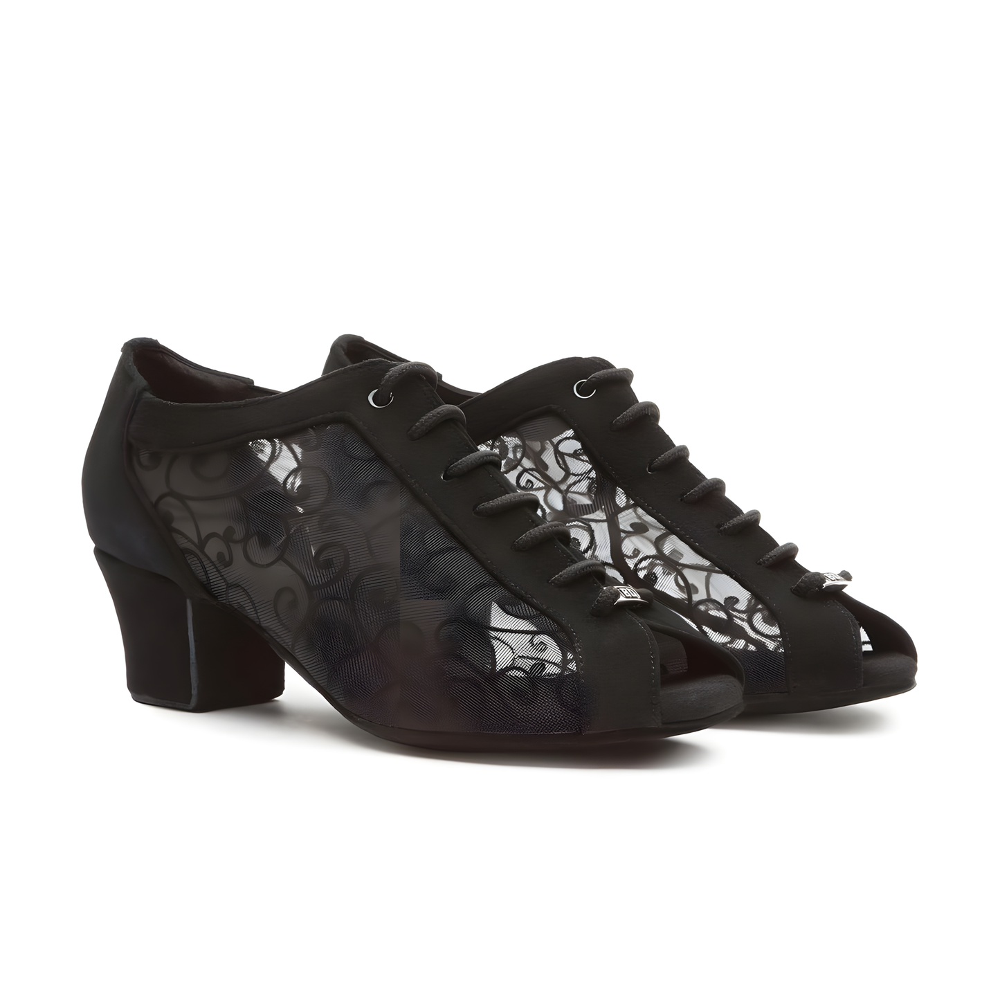 Women Dance Shoes – 45mm Heel, Whole Sole - Latin & Ballroom Practice upscaled