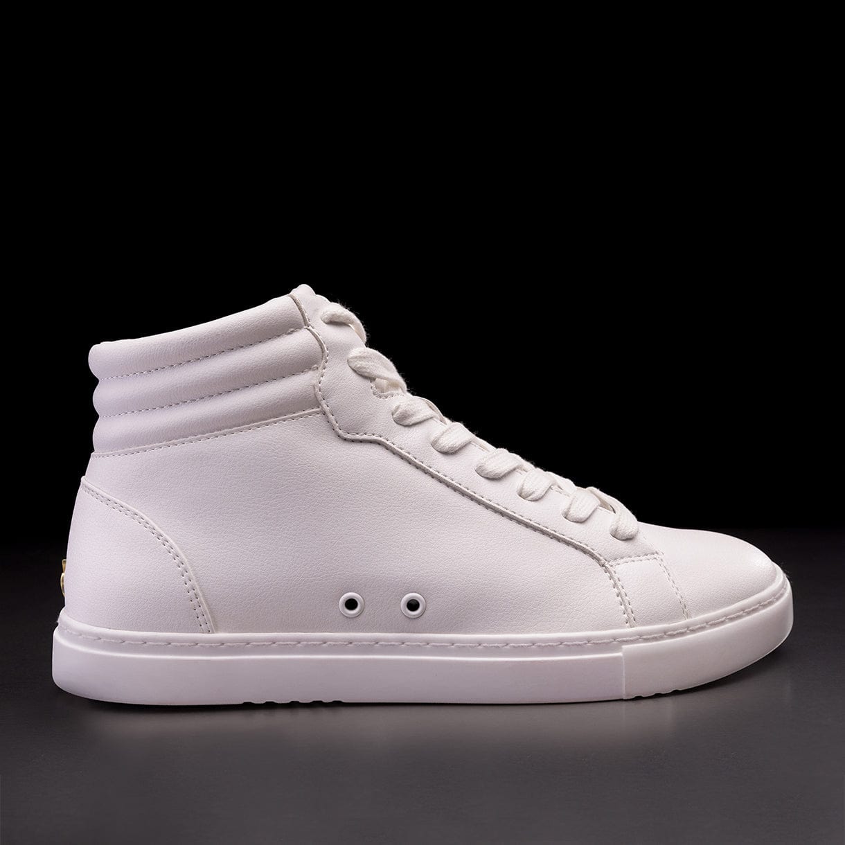 Fuego White High-Top Dance Sneakers