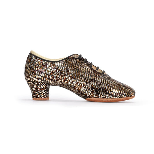 WP050 Candy WP050 Gold Snake Ballroom Dance Shoes – Split Sole - Best selling - CANDY Dance Shoes - Wedance
