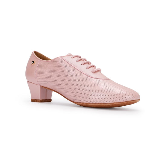 WP051 Practice Matte Pink Leather Dance Shoes - Best selling - CANDY Dance Shoes - Wedance