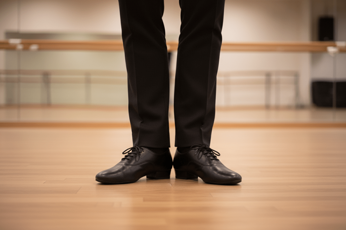 WS 302 - 1 Men’s Ballroom Shoes Leather Standard, Smooth, Tango - Wedance - Wedance