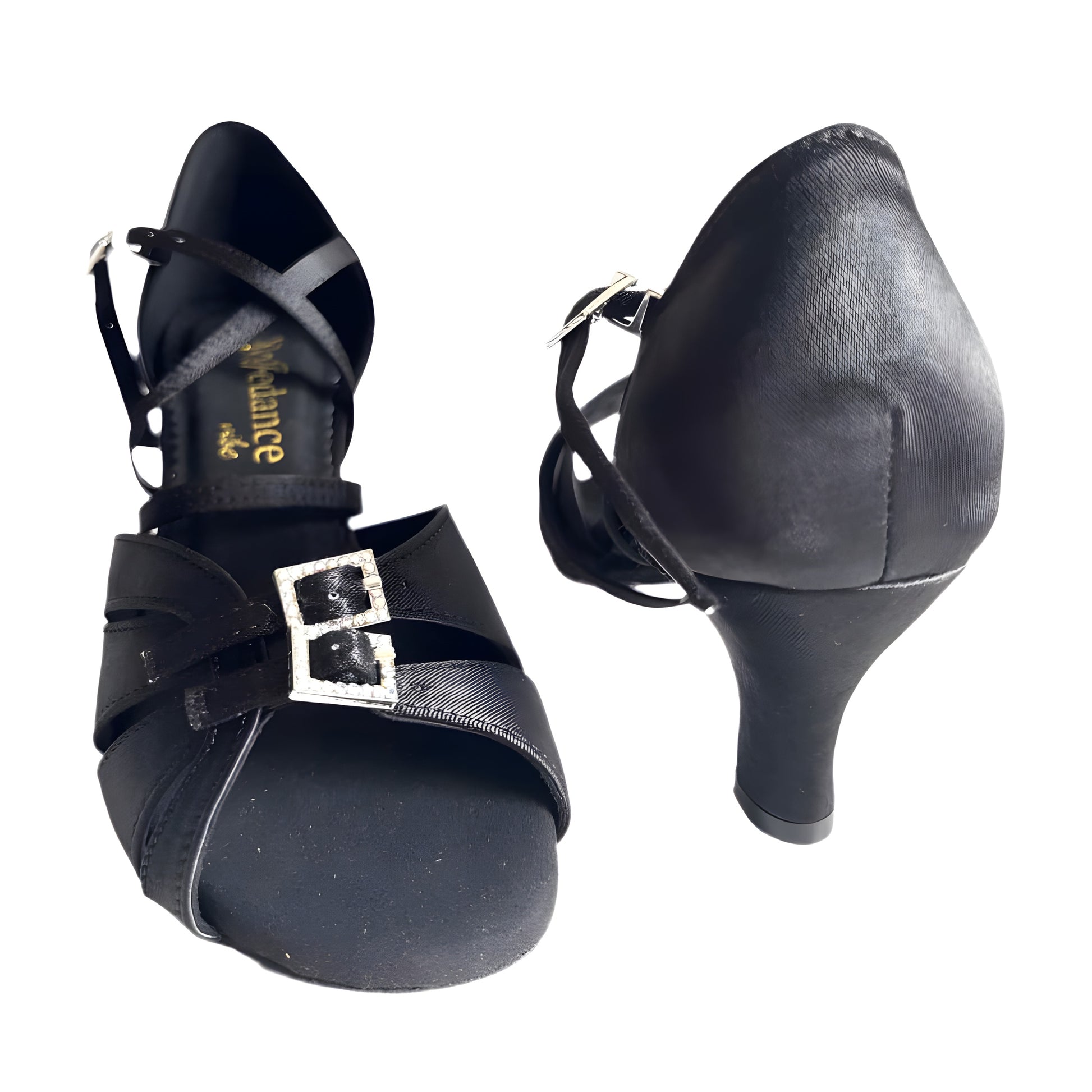wv-1414-black-satin-crystal-buckles-2-5cm-heel