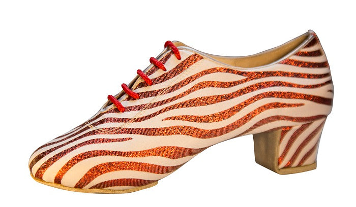 AIDA 121D – Women's Latin Practice Dance Shoes — Zebra 12b