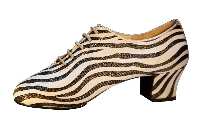 AIDA 121D – Women's Latin Practice Dance Shoes — Zebra 5b